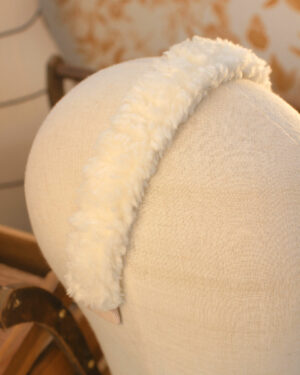 Serre-tête Alice Montana sherpa écru Marie-Joséphine